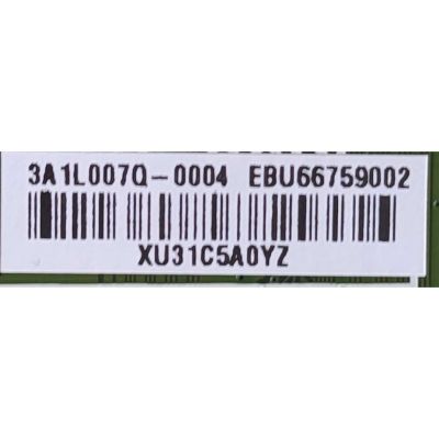 MAIN PARA TV LG 4K·UHD·HDR SMART TV / NUMERO DE PARTE EBU66759002 / EAX69581205 / 66759002 / EAX69581205(1.0) / PANEL NC430TQG-ABKH7 / DISPLAY HV430QUB-F7D / MODELO 43UQ8000AUB / 43UQ8000AUB.BUSFLJM - Imagen 2